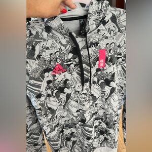 Adidas soccer/anime sweatshirt.